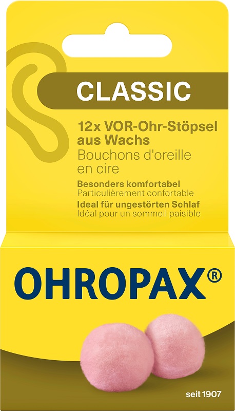 OHROPAX TAPPI AURICOLARI CERA 12 PEZZI - Farmacia De Pasquale