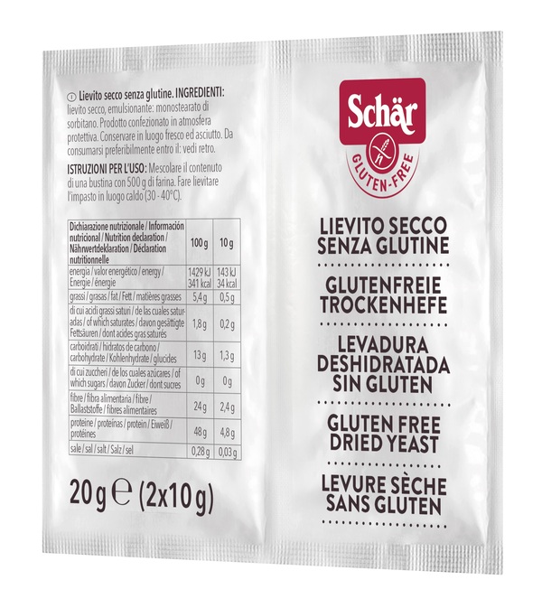 SCHAR LIEVITO SECCO 2 BUSTINE DA 10 G - Farmacia De Pasquale