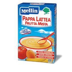 MELLIN PAPPA LATTE FRUTTA 250 G NUOVO FORMATO - Farmacia De Pasquale