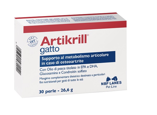 ARTIKRILL GATTO BLISTER 30 PERLE - Farmacia De Pasquale