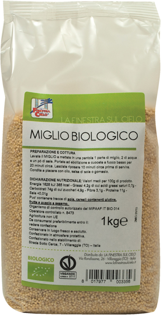FSC MIGLIO DECORTICATO BIO 1 KG - Farmacia De Pasquale