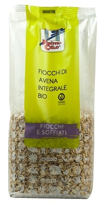FIOCCHI DI AVENA INTEGRALE BIO 500 G - Farmacia De Pasquale