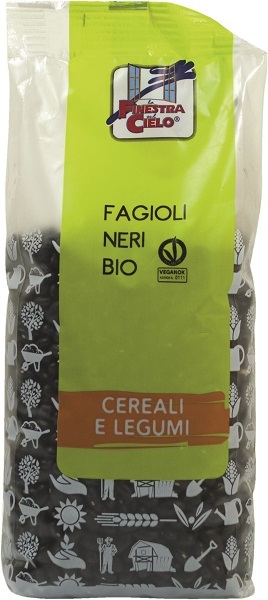 FAGIOLI NERI BIO 500 G - Farmacia De Pasquale