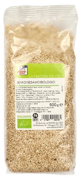 SESAMO BIO 500 G - Farmacia De Pasquale