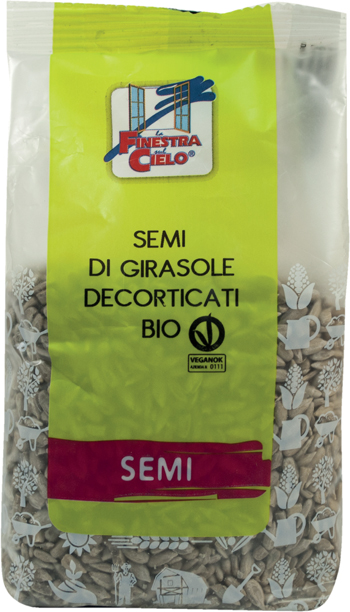 SEMI DI GIRASOLE DECORTICATI BIO 250 G - Farmacia De Pasquale