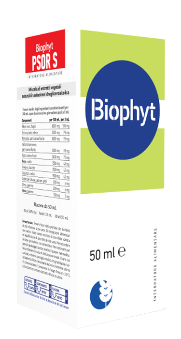 BIOPHYT PSOR S 50 ML SOLUZIONE IDROALCOLICA - Farmacia De Pasquale
