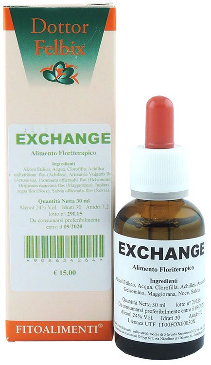 EXCHANGE GOCCE 30 ML - Farmacia De Pasquale