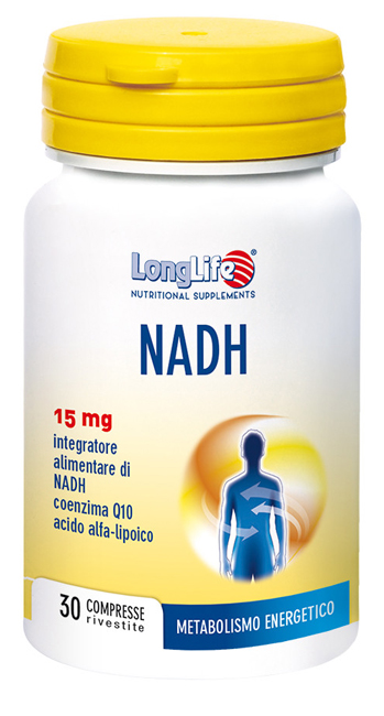 LONGLIFE NADH CON Q10 30 COMPRESSE - Farmacia De Pasquale