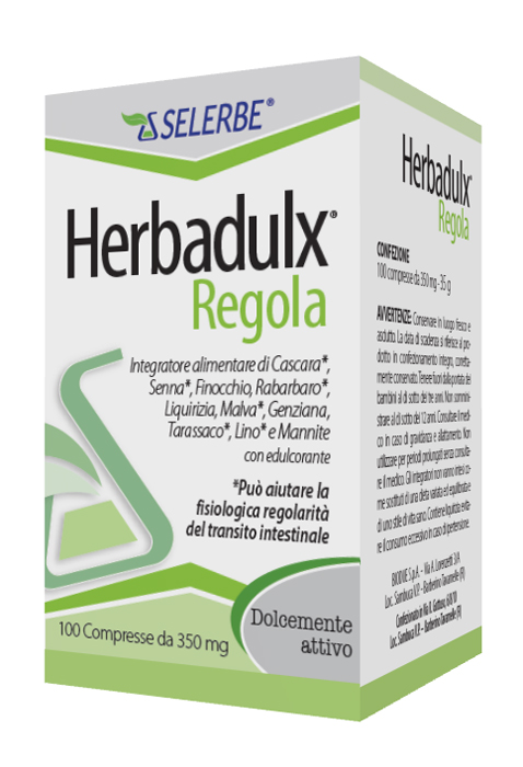 HERBADULX REGOLA 100 COMPRESSE - Farmacia De Pasquale