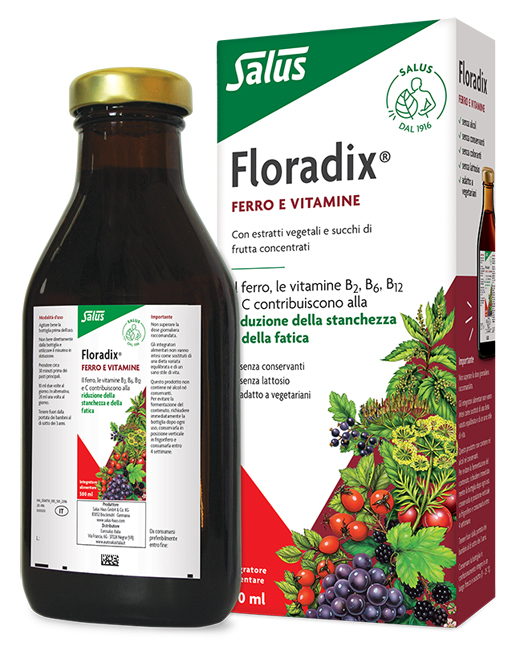FLORADIX FERRO E VITAMINE 500 ML - Farmacia De Pasquale