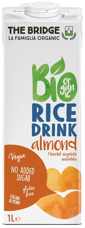 BIO RICE DRINK MANDORLA 1000 ML - Farmacia De Pasquale
