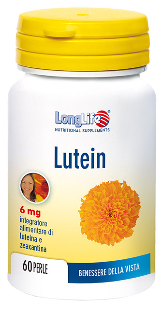 LONGLIFE LUTEIN 60 PERLE DI GELATINA DA 400 MG - Farmacia De Pasquale