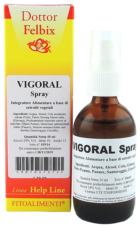 VIGORAL SPRAY GOCCE 50 ML - Farmacia De Pasquale