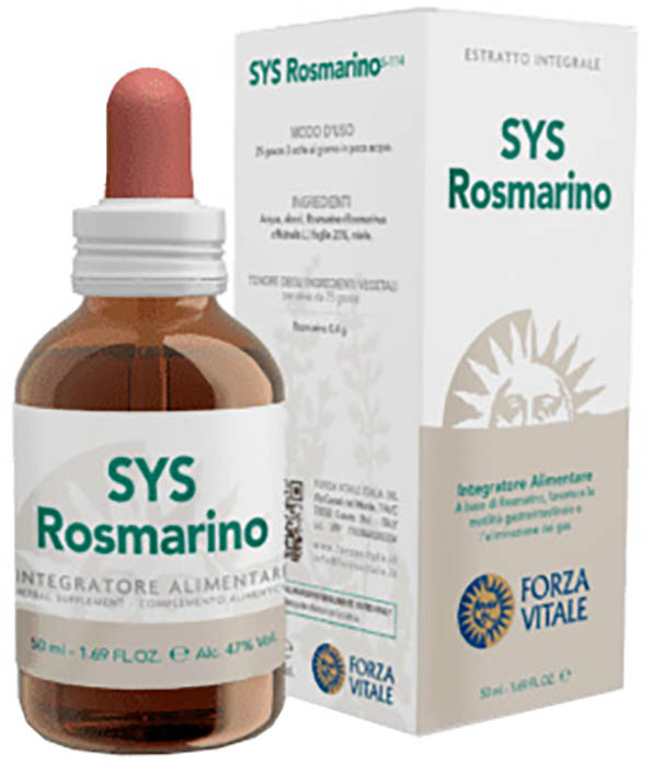 SYS ROSMARINO GOCCE 50 ML - Farmacia De Pasquale