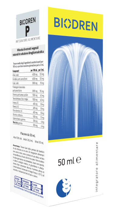 BIODREN P SOLUZIONE IDROALCOLICA 50 ML - Farmacia De Pasquale