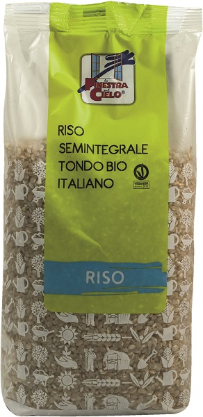 FSC RISO SEMINTEGRALE TONDO BIO 1000 G - Farmacia De Pasquale