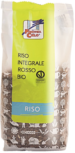 RISO INTEGRALE ROSSO SELVATICO BIO 500 G - Farmacia De Pasquale