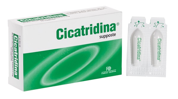 CICATRIDINA SUPPOSTE 10 PEZZI - Farmacia De Pasquale