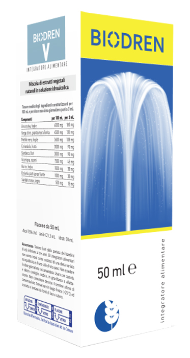 BIODREN V 50 ML SOLUZIONE IDROALCOLICA - Farmacia De Pasquale