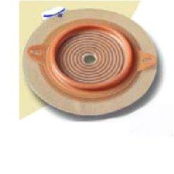 PLACCA PER COLOSTOMIA ALTERNA MIO SISTEMA A 2 PEZZI FORO RITAGLIABILE 10/45MM FLANGIA 50MM 5 PEZZI ARTICOLO 13151 - Farmacia De Pasquale