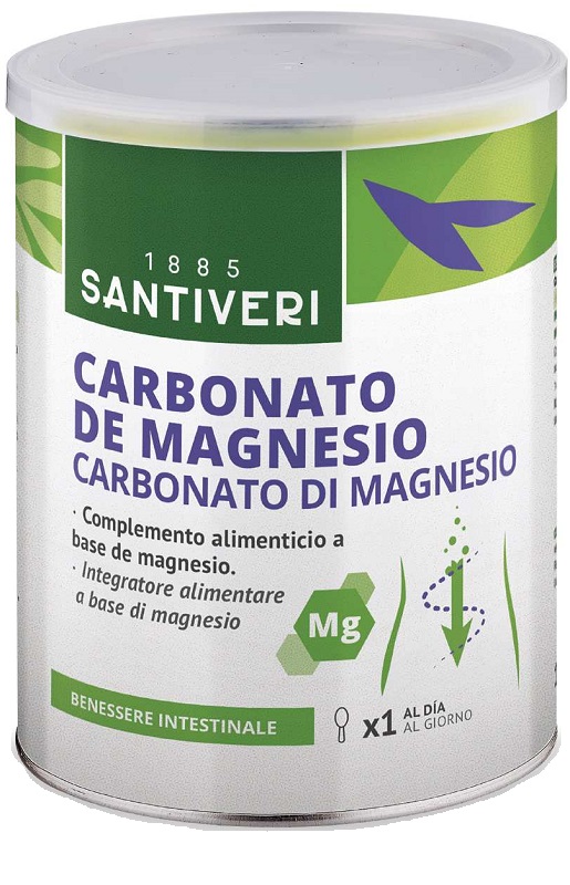 CARBONATO MAGNESIO 110 G SANTIVERI - Farmacia De Pasquale