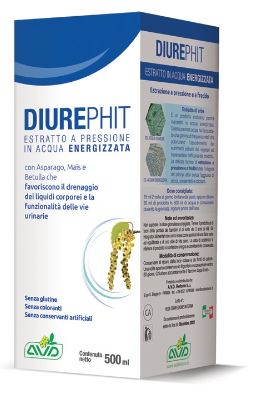 DIUREPHIT BETULLA 500 ML - Farmacia De Pasquale