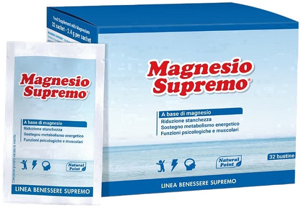 MAGNESIO SUPREMO 32 BUSTINE - Farmacia De Pasquale