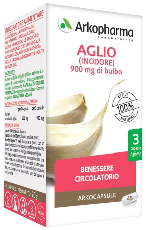 ARKO CAPSULE AGLIO 45 CAPSULE - Farmacia De Pasquale