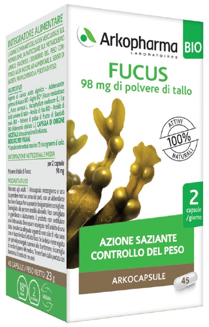 ARKO CAPSULE FUCUS BIO 45 CAPSULE - Farmacia De Pasquale