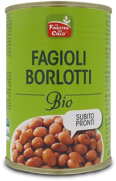 FAGIOLI BORLOTTI PRONTI BIO - Farmacia De Pasquale