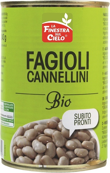 FAGIOLI CANNELLINI PRONTI BIO 400 G - Farmacia De Pasquale