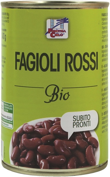 FAGIOLI ROSSI PRONTI BIO 400 G - Farmacia De Pasquale