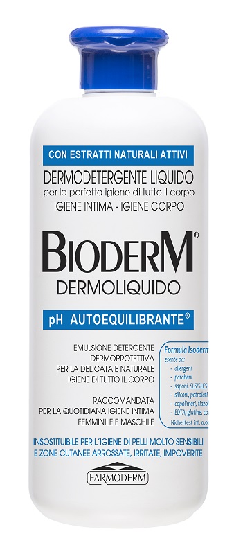 BIODERM DERMOLIQUIDO PH AUTOEQUILIBRANTE 500 ML - Farmacia De Pasquale