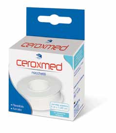 CEROTTO IN ROCCHETTO CEROXMED AERATO IN TESSUTO BIANCO 500X1,25 CM 1 PEZZO - Farmacia De Pasquale