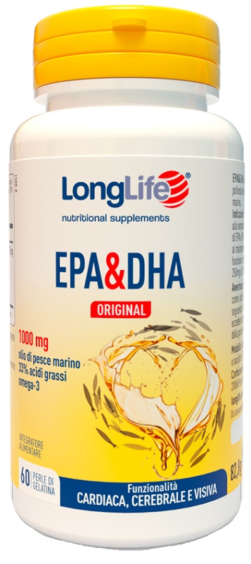 LONGLIFE EPA DHA 60 PERLE - Farmacia De Pasquale