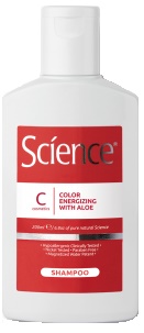 SCIENCE SHAMPOO ENERGIZZANTE COLORE CON ALOE 200 ML - Farmacia De Pasquale
