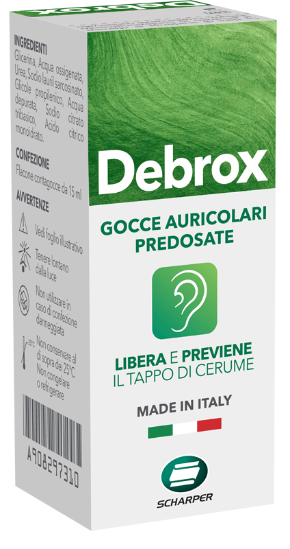 DEBROX GOCCE AURICOLARI 15 ML - Farmacia De Pasquale
