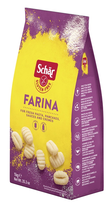 SCHAR FARINA PER PASTA FRESCA PANCAKES SALSE E CREME 1 KG - Farmacia De Pasquale