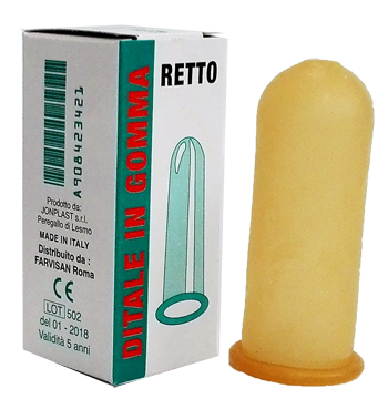 DITALE IN GOMMA RETTO 5 - Farmacia De Pasquale