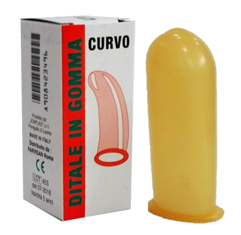 DITALE IN GOMMA CURVO 5 - Farmacia De Pasquale
