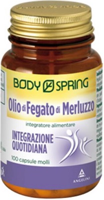 BODY SPRING OLIO MERLUZZO 100 CAPSULE - Farmacia De Pasquale