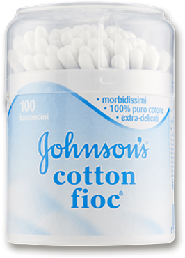 JOHNSONS BABY COTTON FIOC 100 PEZZI - Farmacia De Pasquale