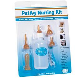 NURSING KIT BIBERON DA 60ML PER ANIMALI + TETTARELLE VARIE MISURE + SCOVOLINO PER PULIZIA - Farmacia De Pasquale
