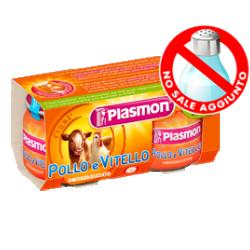 PLASMON OMOGENEIZZATO VITELLO POLLO 80 G X 2 PEZZI - Farmacia De Pasquale