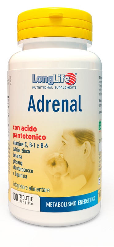 LONGLIFE ADRENAL 100 TAVOLETTE MASTICABILI RIVESTITE - Farmacia De Pasquale