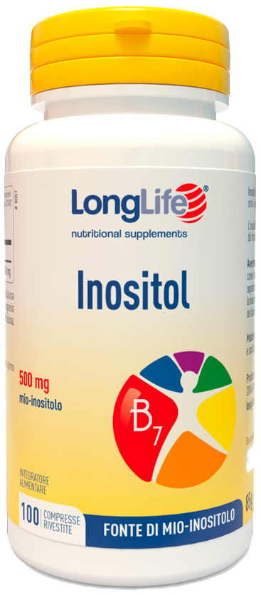 LONGLIFE INOSITOL 100 COMPRESSE RIVESTITE - Farmacia De Pasquale