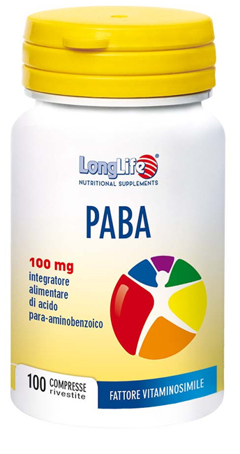 LONGLIFE PABA 100 100 COMPRESSE RIVESTITE - Farmacia De Pasquale
