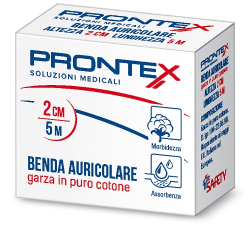 PRONTEX BENDA AURICOLARE 1 CM - Farmacia De Pasquale