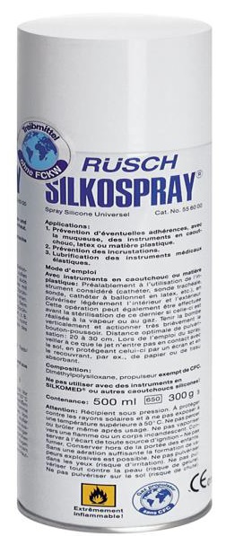 LUBRIFICANTE PER CATETERE SILKOSPRAY IN FLACONE 500ML - Farmacia De Pasquale