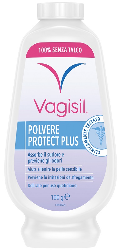 VAGISIL POLVERE PROTECT PLUS IGIENE FEMMINILE 100 G - Farmacia De Pasquale